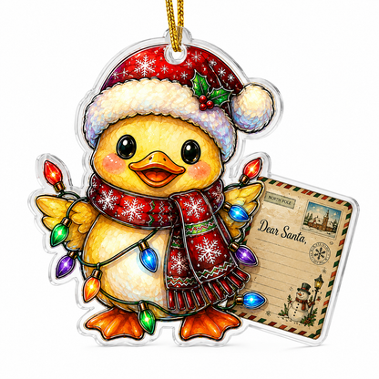 Animal With Christmas Led Duck