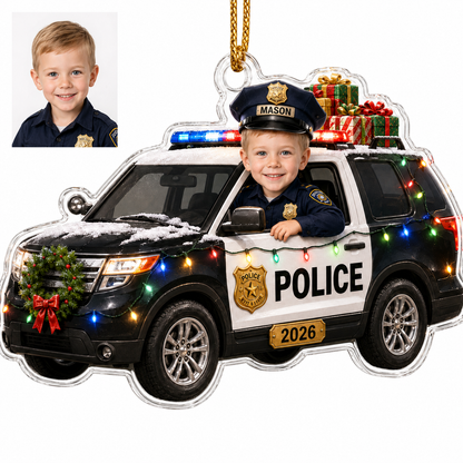 Photo Kids Police SUV