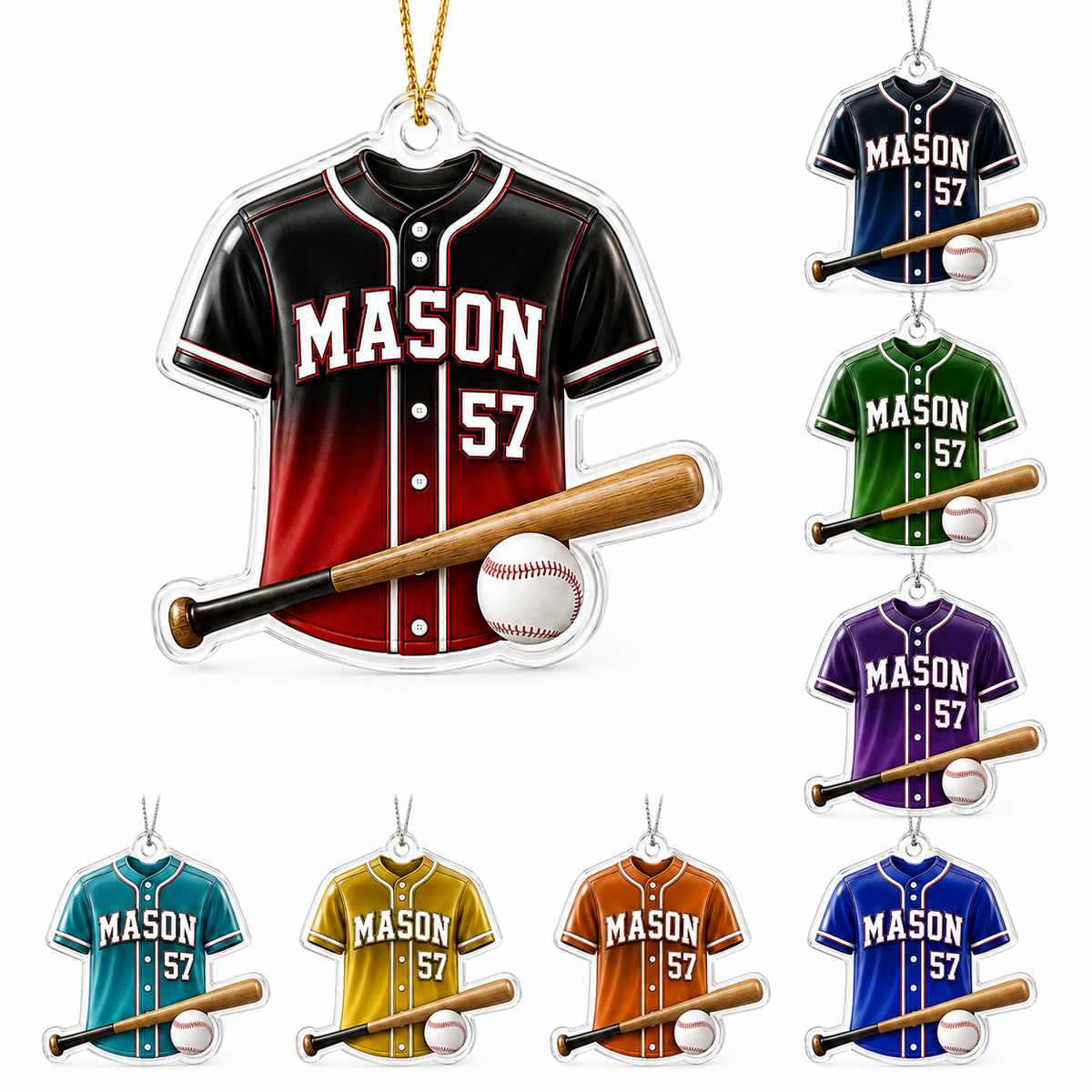 Baseball Acrylic Style 12