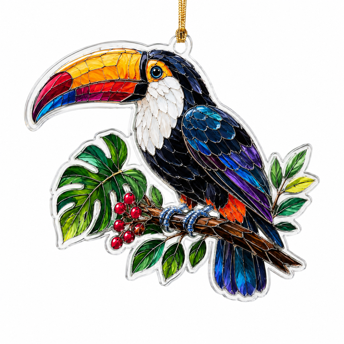 Bird With Flower Toucan