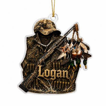 Personalized Hunting Duck Harvest Acrylic