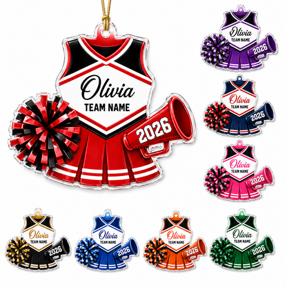 Cheerleading Color Acrylic Style 9
