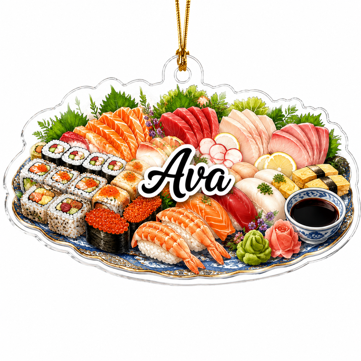 Food Dinner Sushi and Sashimi Platter