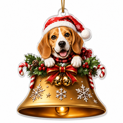 Dog Christmas Bell Beagle