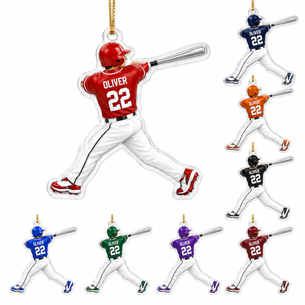 Baseball Acrylic Style 11