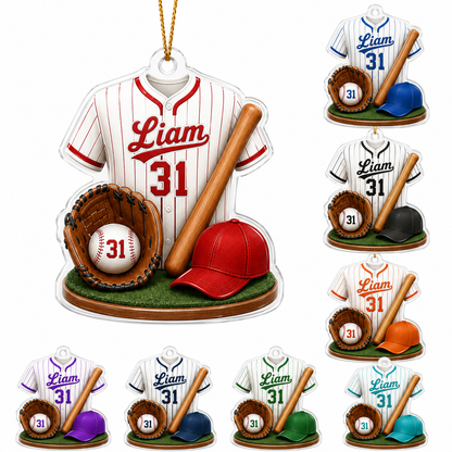 Baseball Acrylic Style 8