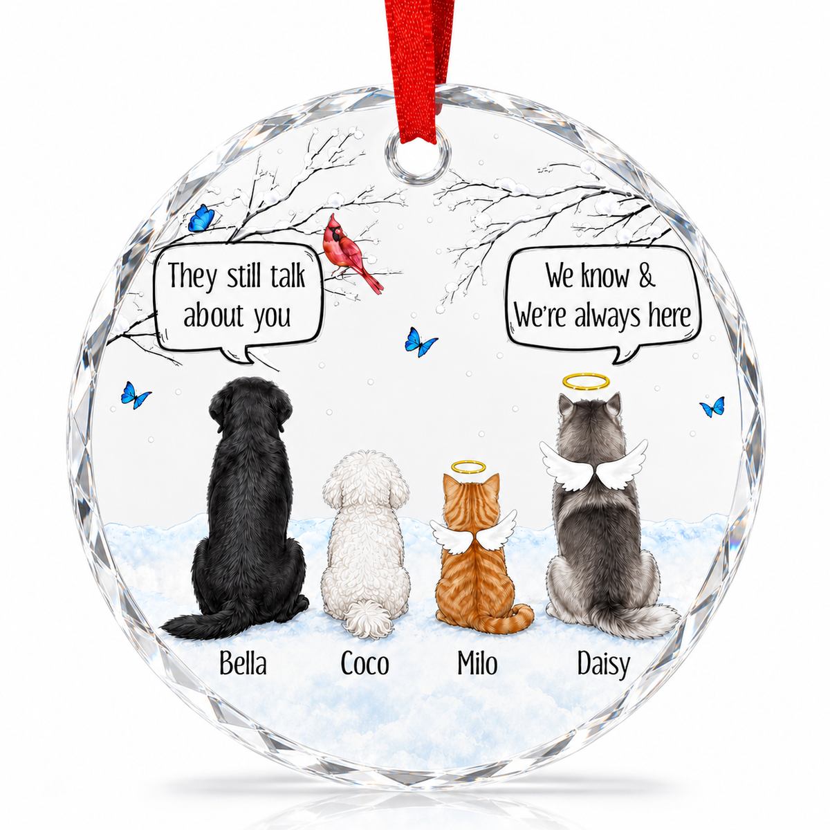 Custom Photo Dog Memorial Style 8