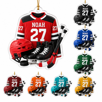 Hockey Acrylic Style 3