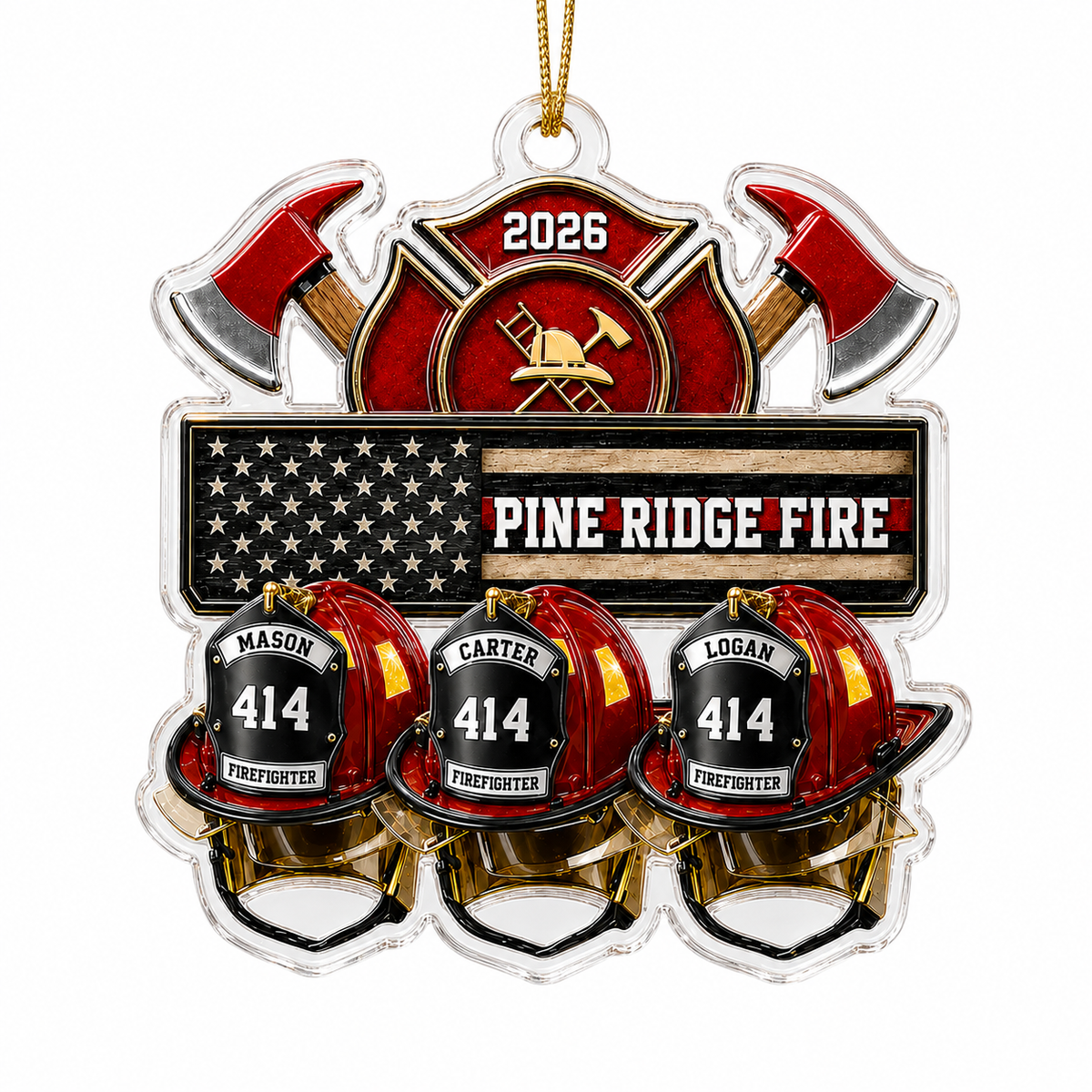 Pine Ridge FF Helmets