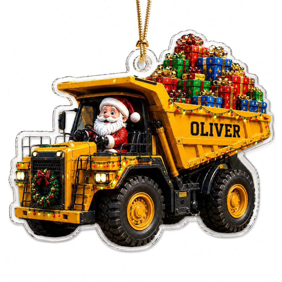 Santa Vehicle Dump Truck