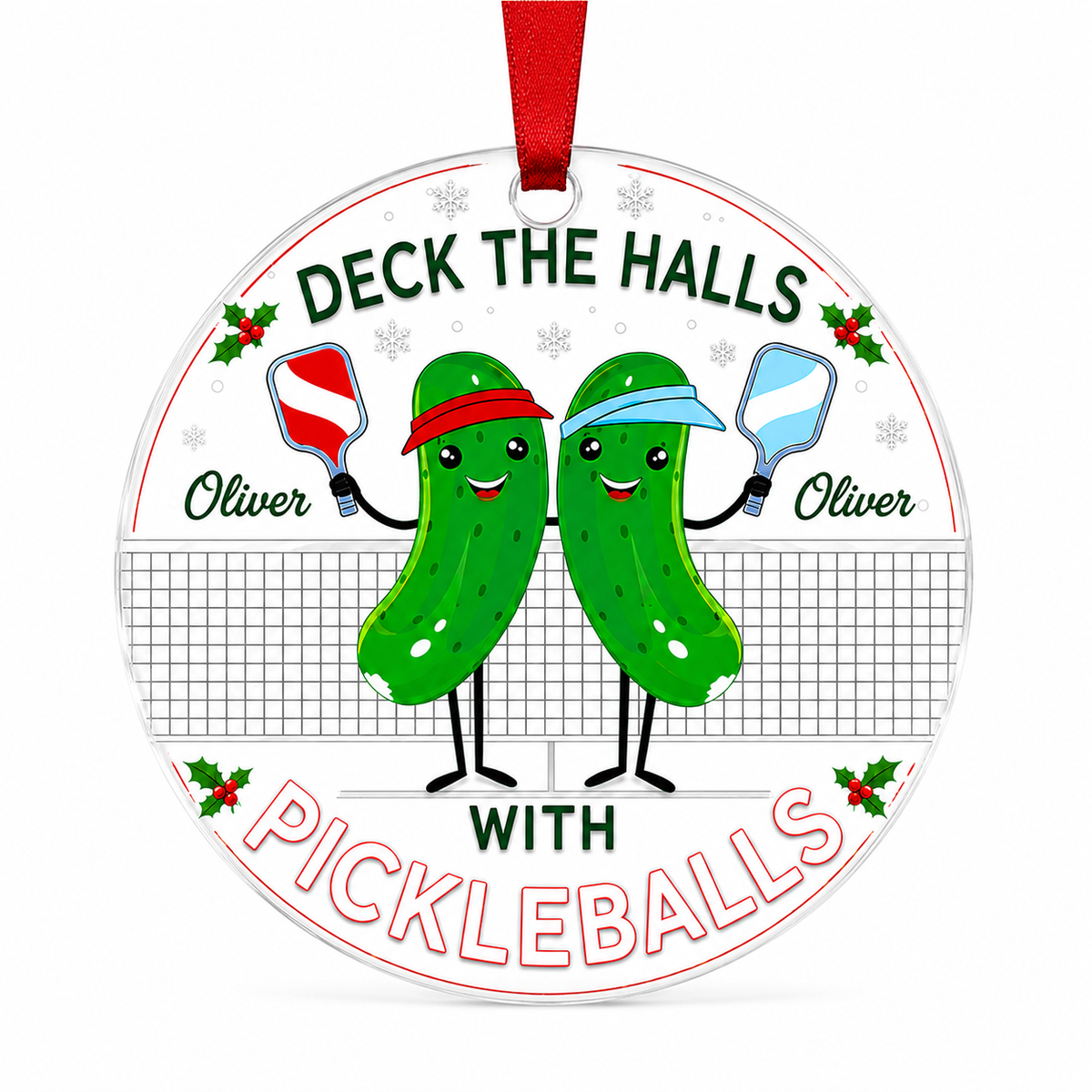 Custom Name Pickleball Acrylic Style 9