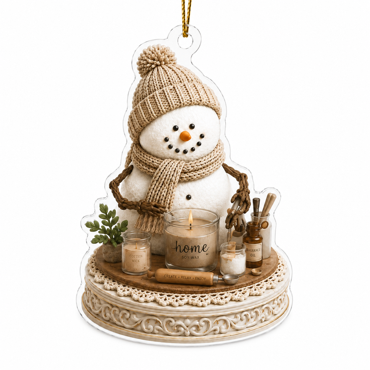 Snowman Hobbies Acrylic Candle Making