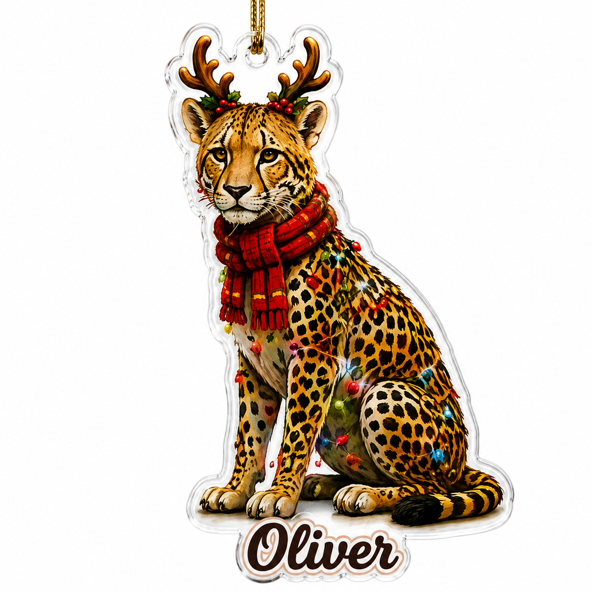 Christmas Animal Cheetah