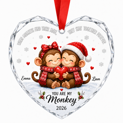 Custom Animal Couple Monkey