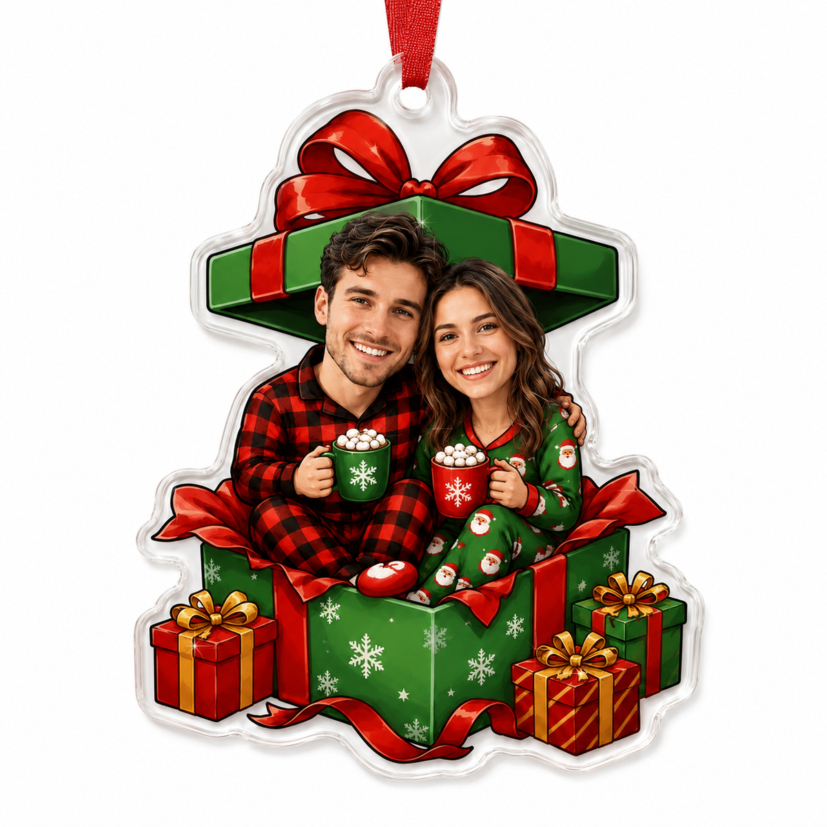 Custome Photo Couple Present
