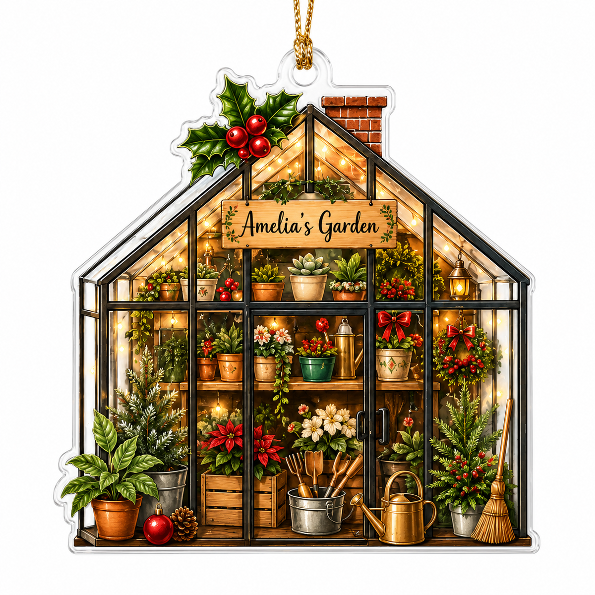 Custom Gardening Glasshouse Retreat Acrylic