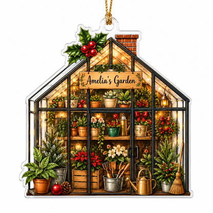 Custom Gardening Glasshouse Retreat Acrylic