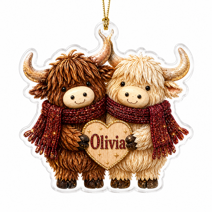 Highland Cow Couple