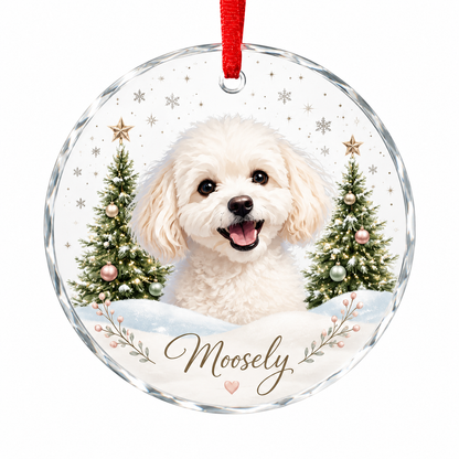 Custom Photo Dog Xmas Style 18