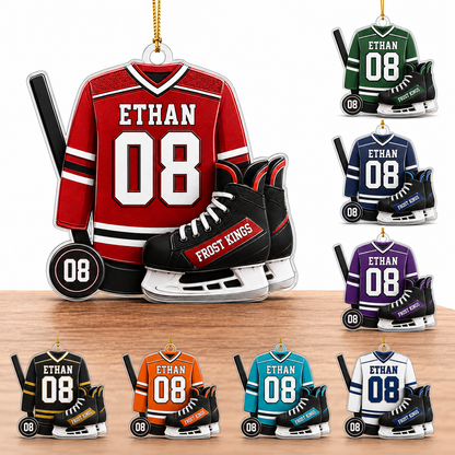 Hockey Acrylic Style 9