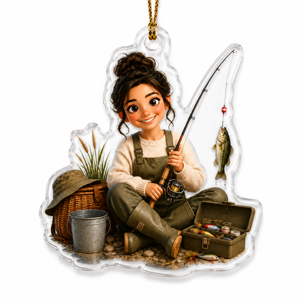 Custom Photo Hobbies Acrylic - Fishing
