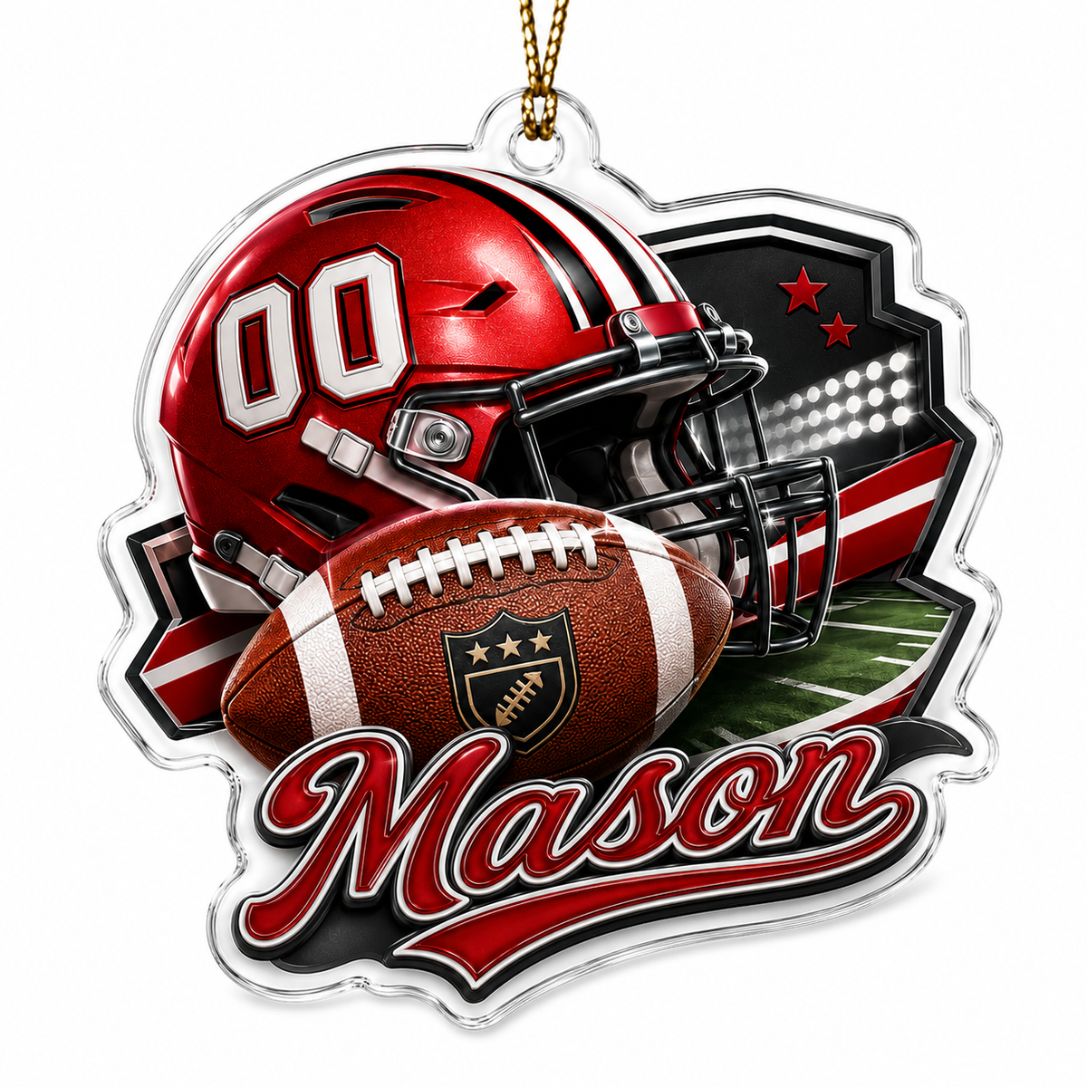 American Football Sport Style 3
