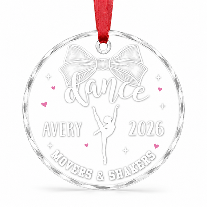 Personalized Dancing Glass Mover Shaker