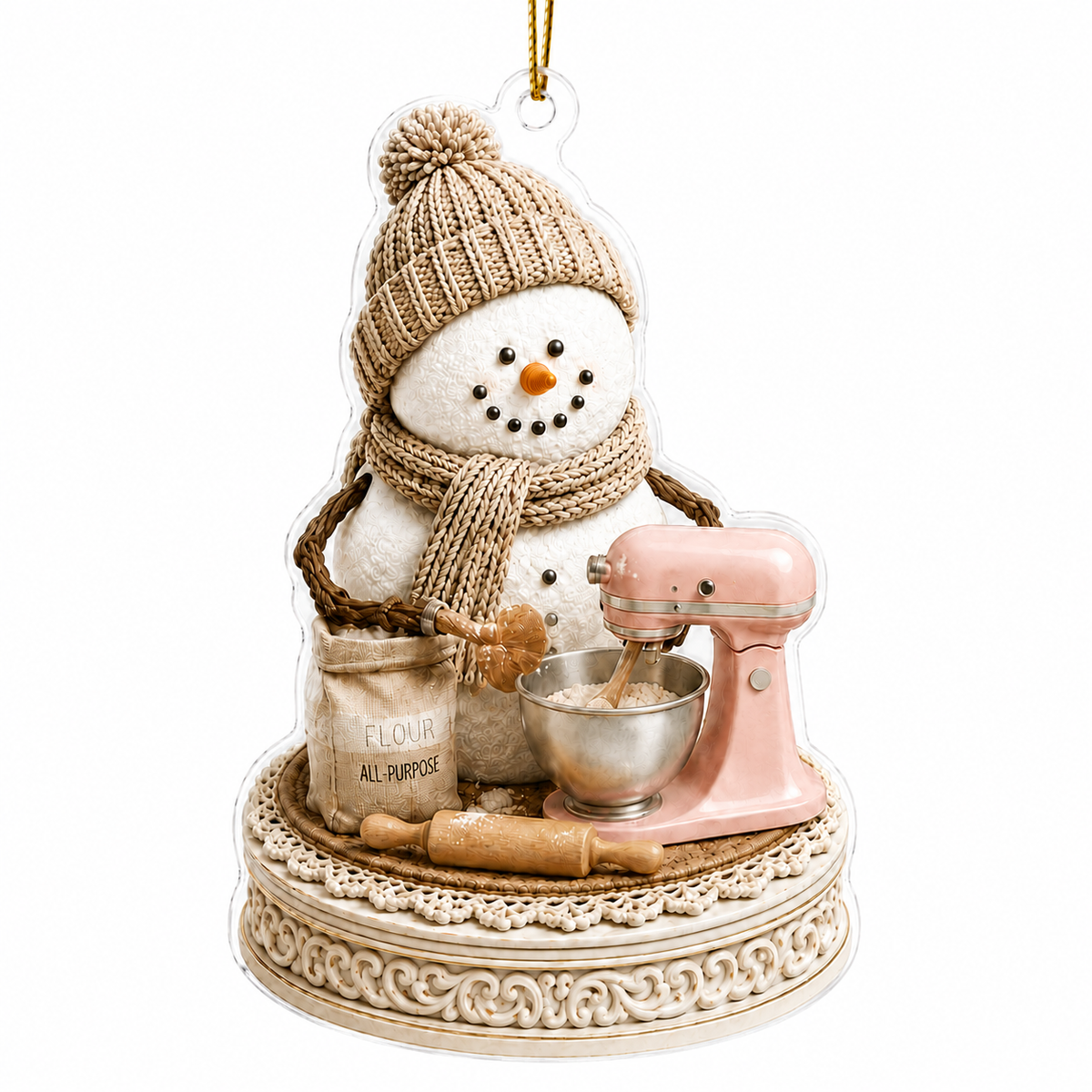 Snowman Hobbies Acrylic Baking
