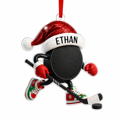 Sport Running Custome Name Acrylic Ice Hockey
