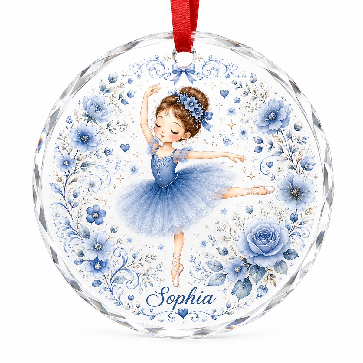 Personalized Dancing Glass Chibi Ballet