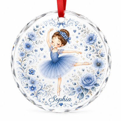 Personalized Dancing Glass Chibi Ballet
