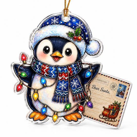 Animal With Christmas Led Penguin