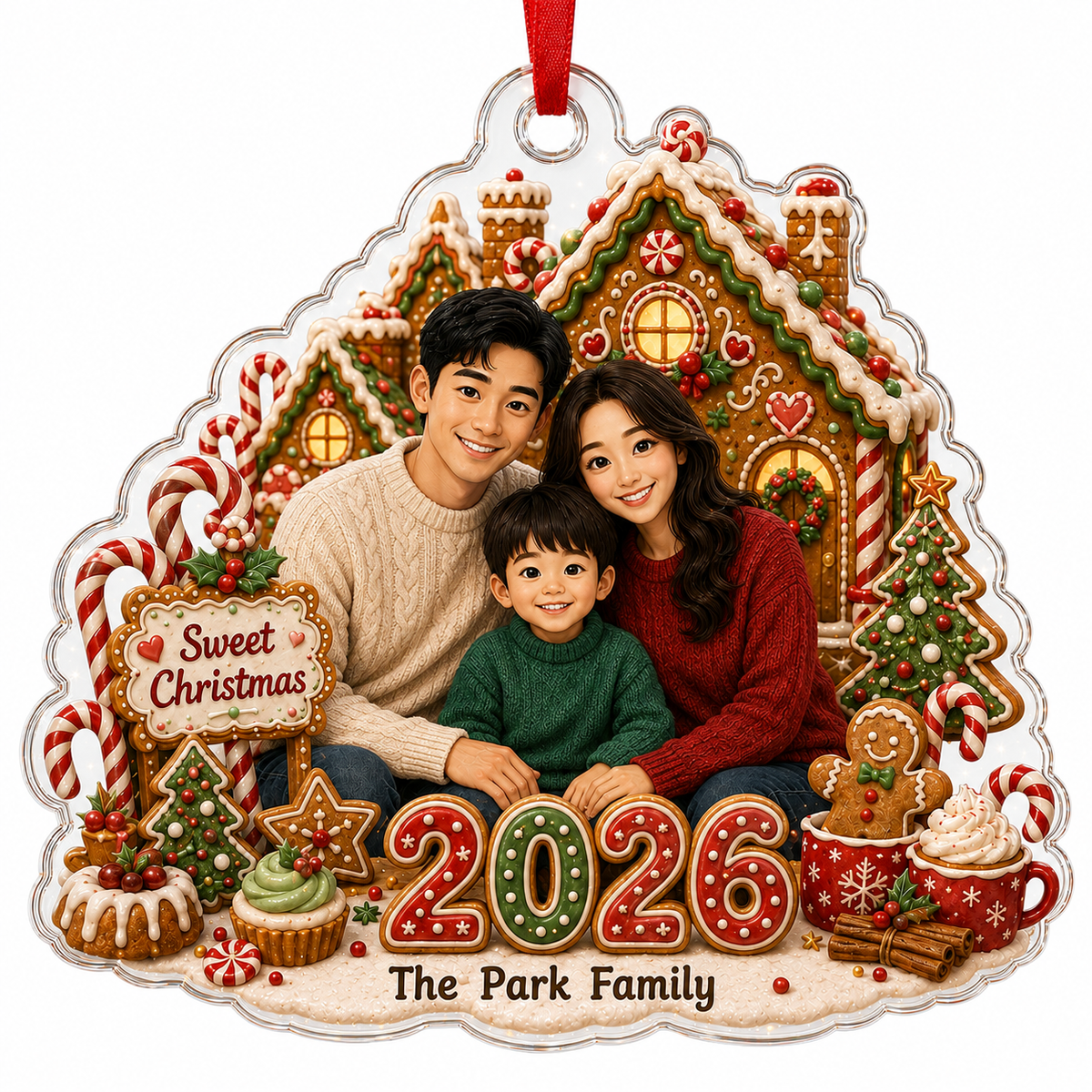 Family Memory Gingerbread Hou