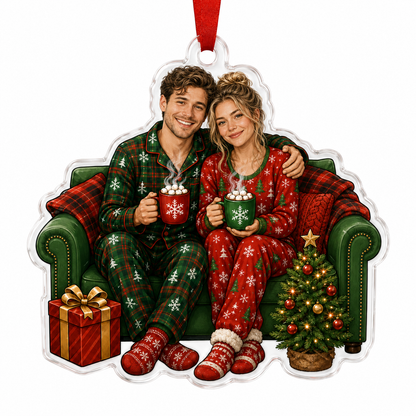 Custome Photo Couple In Sofa