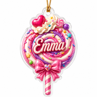 Custom Dessert Lollipop Acrylic