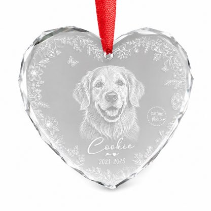 Custom Photo Dog Memorial Style 2
