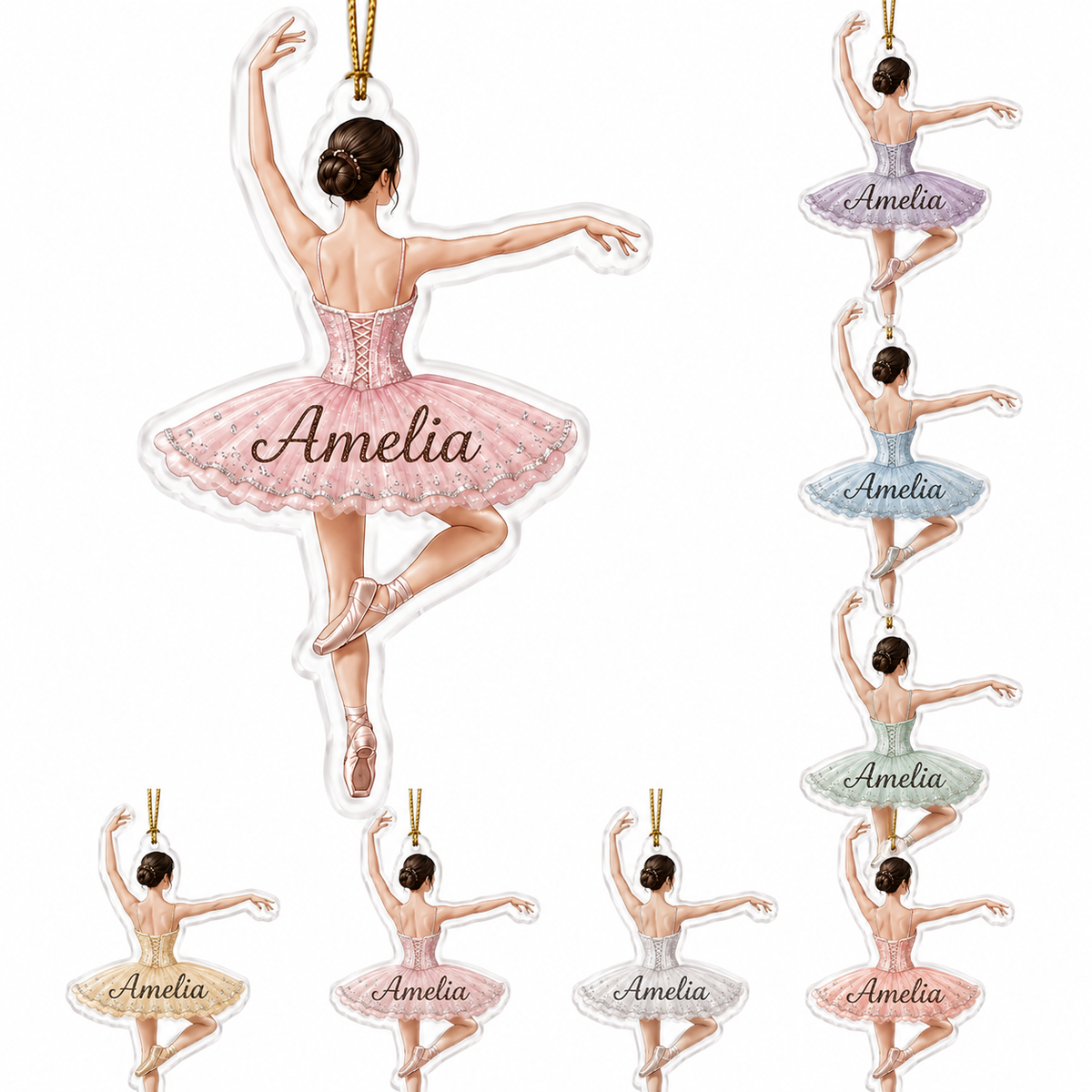 Ballet Custom Name Acrylic 2