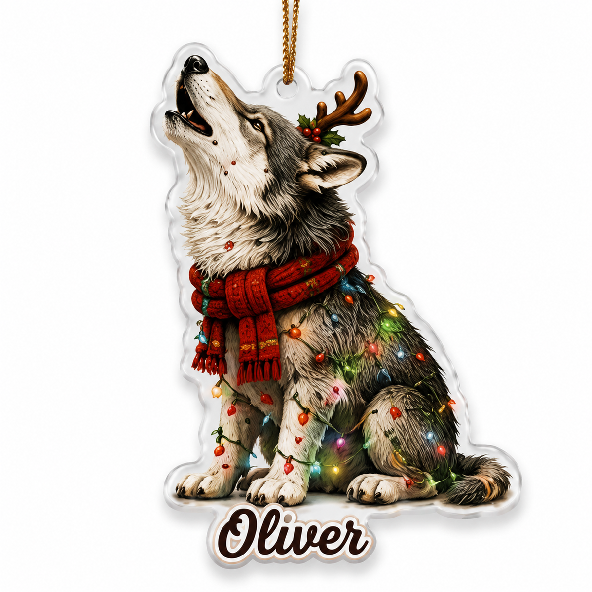 Christmas Animal Wolf