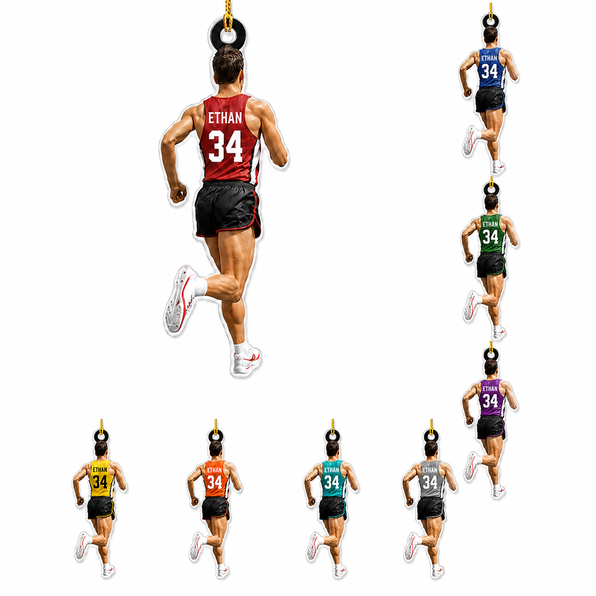 Custom Runner Acrylic - Running Athlete