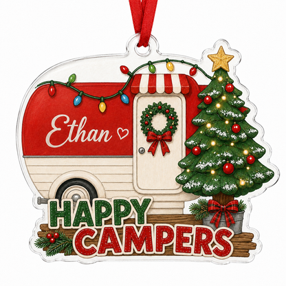 Camping Personalize Acrylic Basic Mobile Home