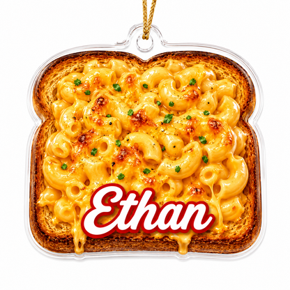 Breakfast Custom Name Macaroni and Cheese Acrylic