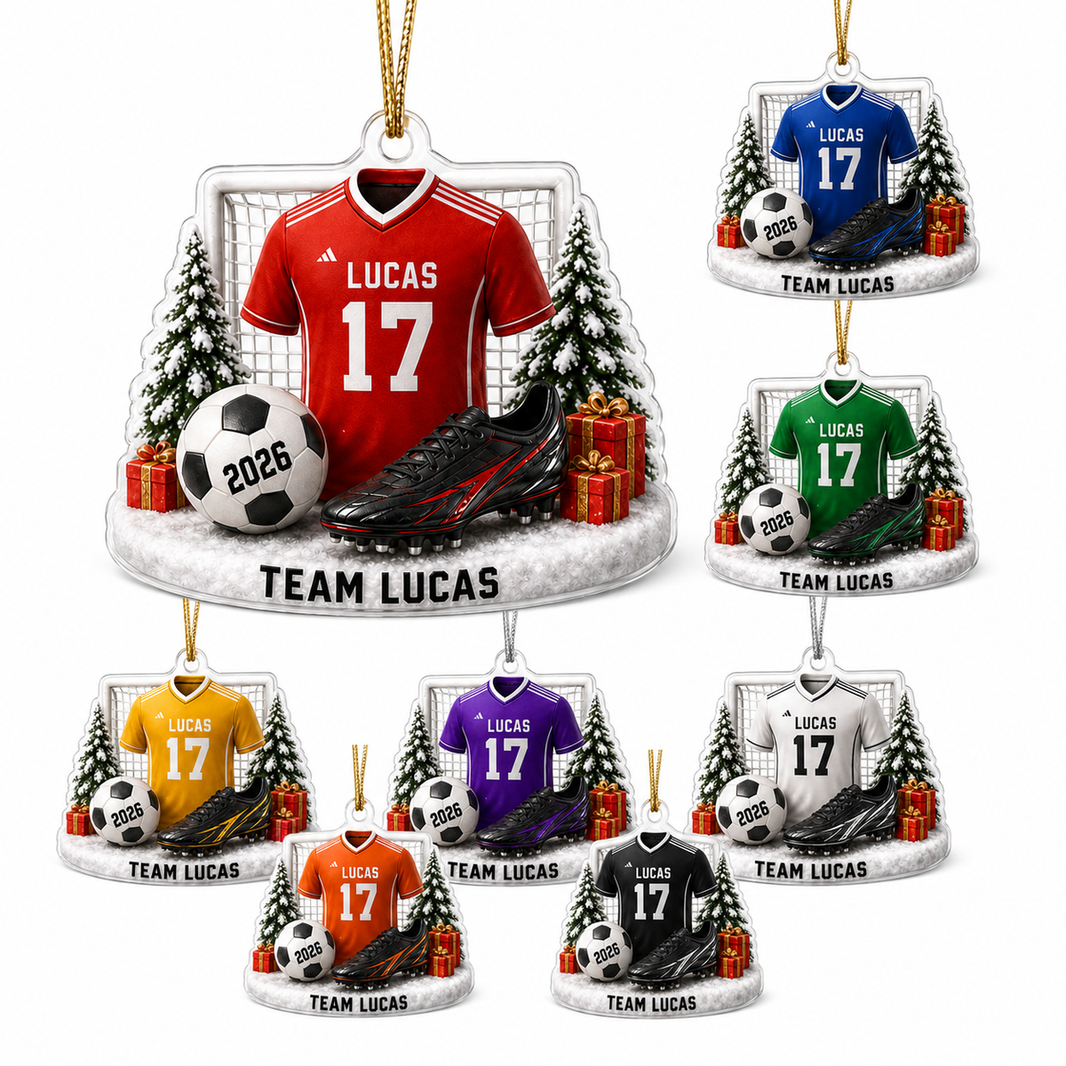 Soccer Acrylic Style 16