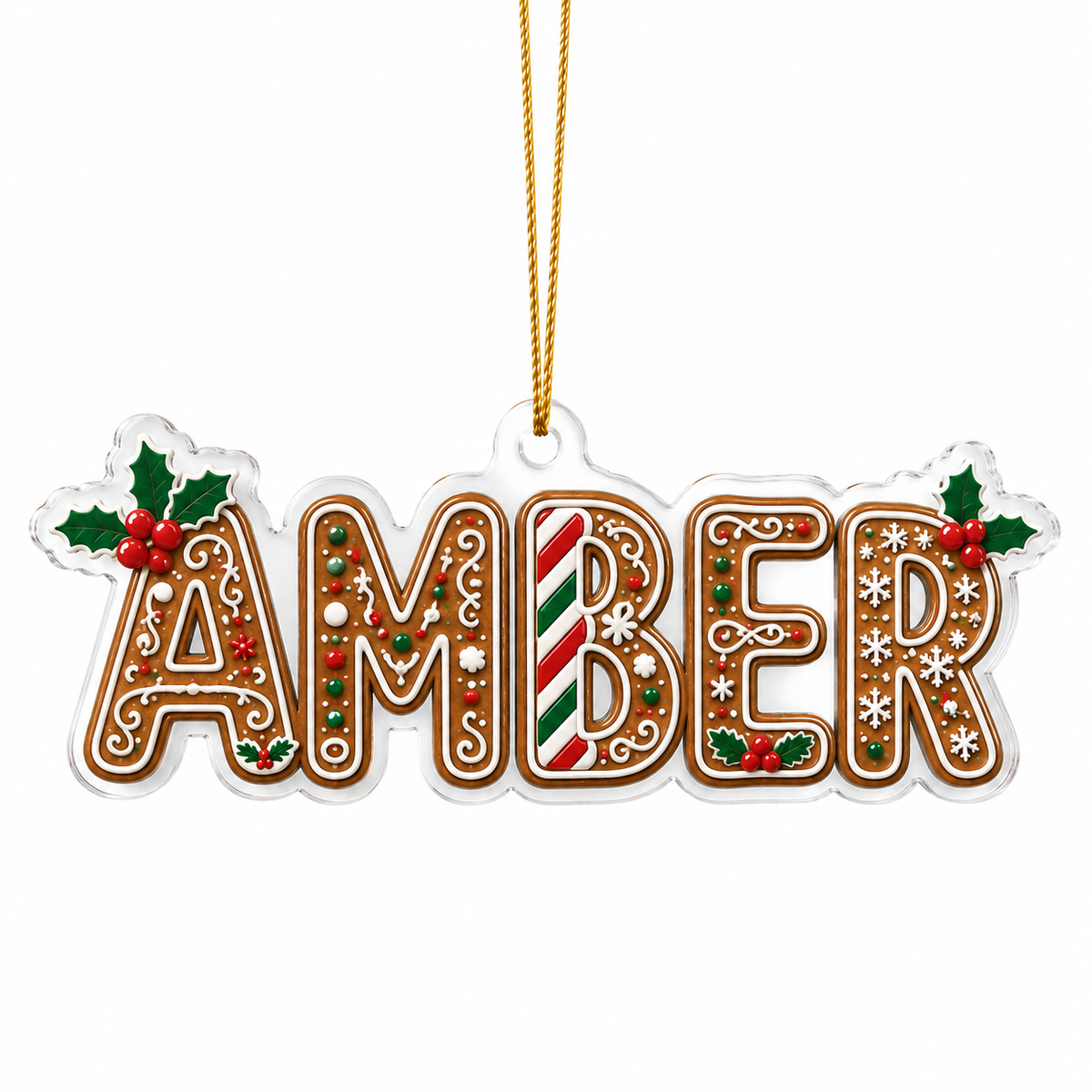Gingerbread Line Dot