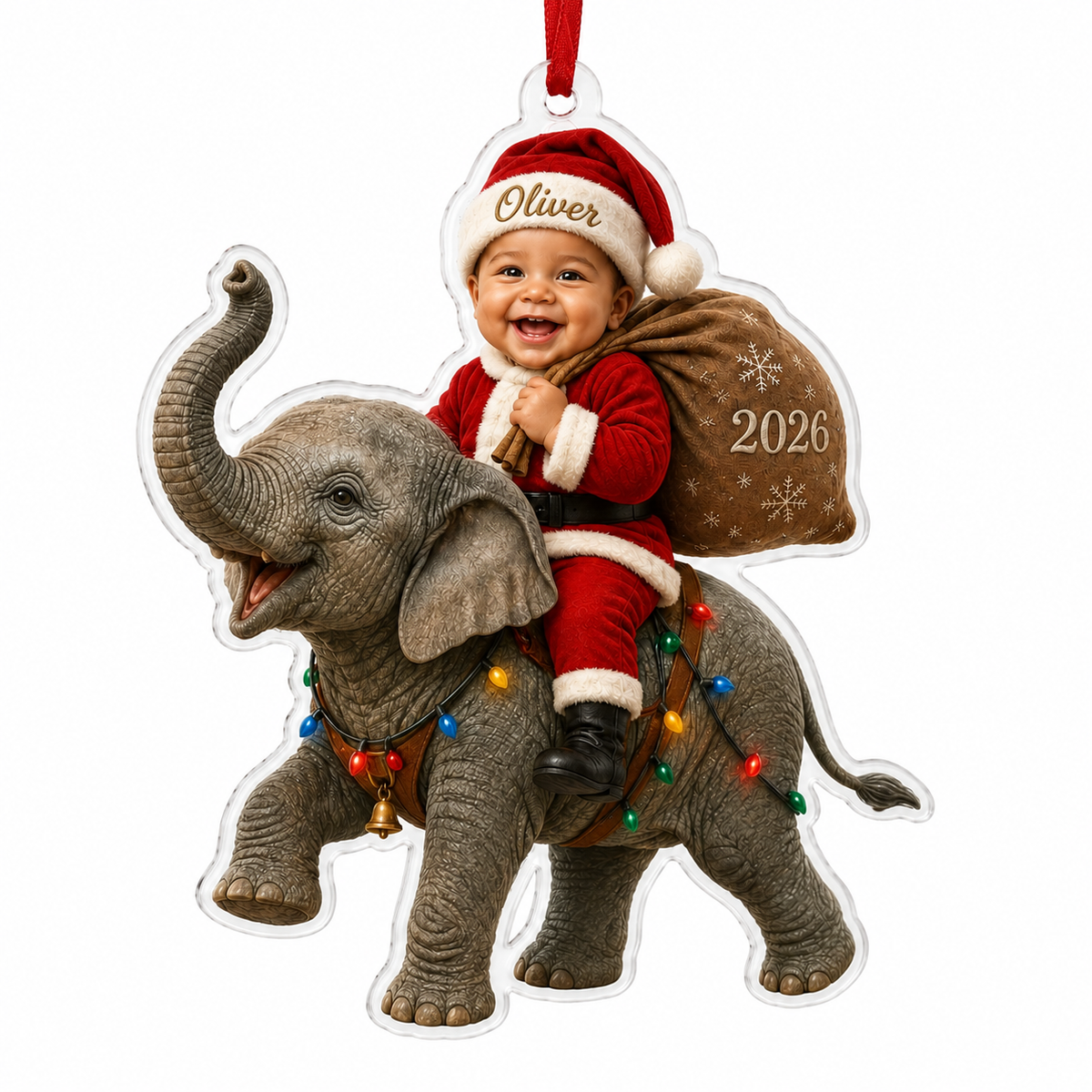 Custom Photo Baby Animal Elephant