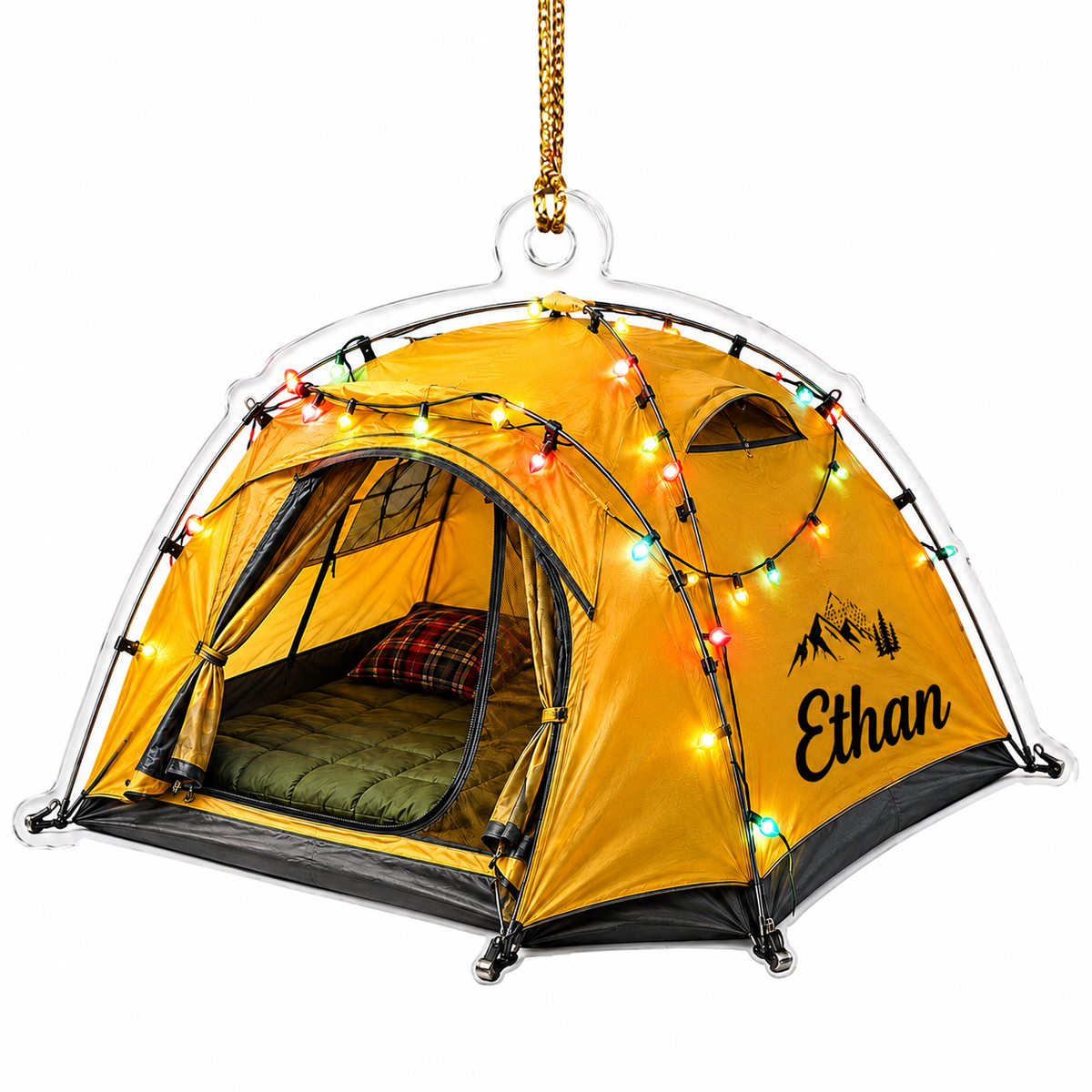 Custom Name Hiking And Trekking Acrylic Style 5