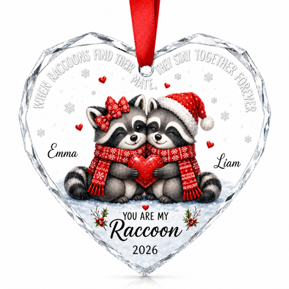 Custom Animal Couple Raccoon