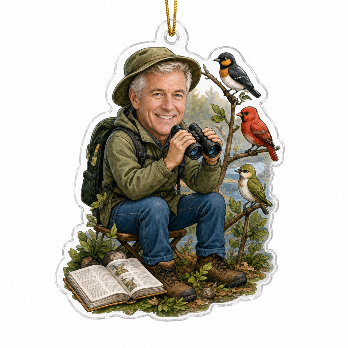 Custom Photo Hobbies - Birdwatching