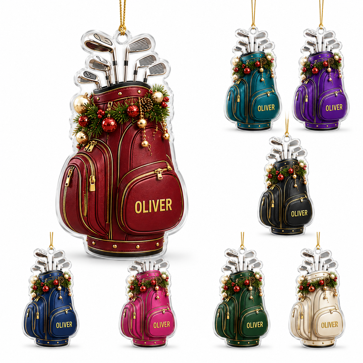 Golf Acrylic Style 2