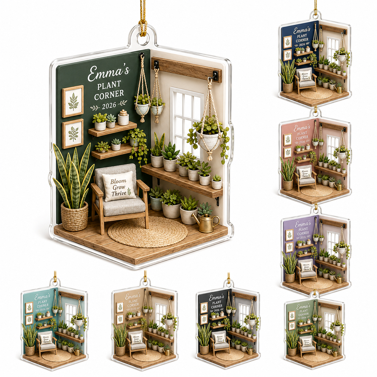 Custom Gardening Plant Corner Acrylic