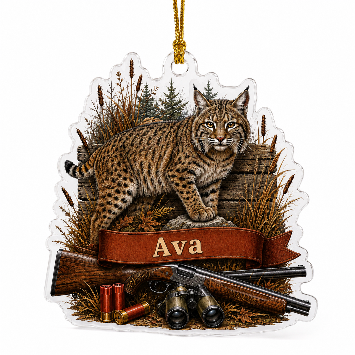 Animal Acrylic Bob Cat